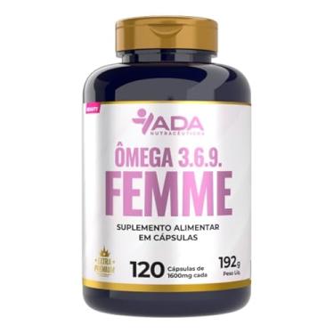 Imagem de Ômega Femme 3.6.9 - Linhaça + Prímula + Óleo de Peixe - 120 Cápsulas 1600mg