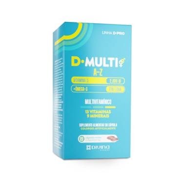 Imagem de Multivitamínico 13 vitaminas, 9 minerais e Ômega-3 120 Cápsulas Softgel - D.Multi | D.Pro - Imunidade