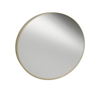 Imagem de Espelho Redondo 48cm Perfil Champagne - 15091 - Cris-metal Espelho Redondo 48cm Perfil Champagne 15091 Cris-metal
