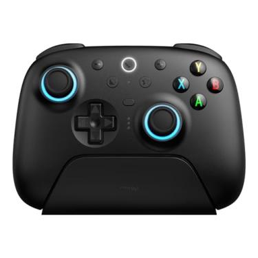 Imagem de 8Bitdo Ultimate 2 Wireless Controller for Windows & Android, Gaming Controller with TMR Joysticks, Switchable Hall Effect/Tactile Triggers, Motion Control, RGB Fire Ring, 8Speed Wireless Tech, Black