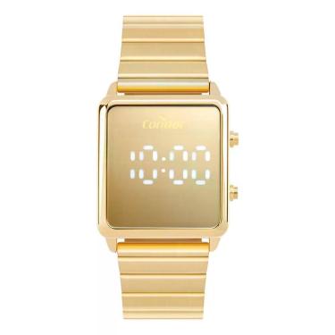 Imagem de Relógio Condor Feminino Digital Dourado - COMD1202AJY/4D