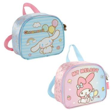 Imagem de Lancheira Térmica Infantil Escolar HelloKitty My Melody AZUL - Luxcel
