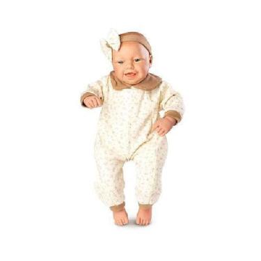Imagem de Boneca Bebe Real Expressões - Roma - Alegre