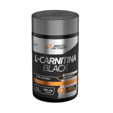 Imagem de L-Carnitina Black Com Cafeína 90 Cápsulas Bodyaction