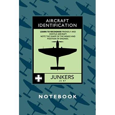 Imagem de Junkers Ju 87 Notebook: a 120-page ruled journal for plane spotters and German warbird WW2 warplanes fans