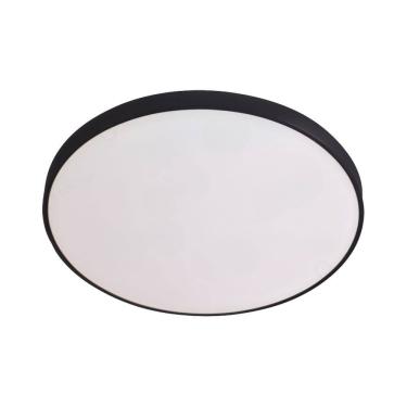 Imagem de Plafon Dualis Redondo Preto 40cm Led 36W 3 em 1 Dip Switch Bivolt