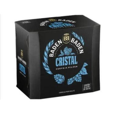 Imagem de Cerveja Cristal Lata 350 ml 6un Baden Baden