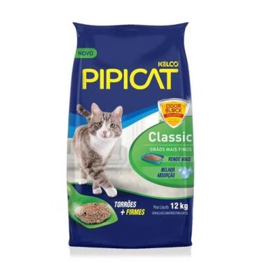 Imagem de Pipicat Classic Areia Sanitária Kelco - Para Gatos-12 Kg