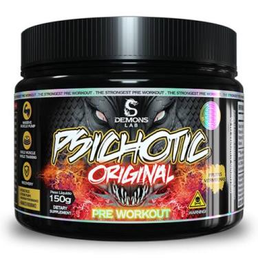 Imagem de Pré treino psichotic demon original 150g  demons lab  (suplementos e v