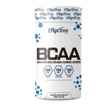 Imagem de Bcaa- branched- chain amino acids - Effective Nutrition, Branco, 72g