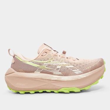 Imagem de Tênis Asics Trabuco Max 4 Feminino, Bege claro, 39