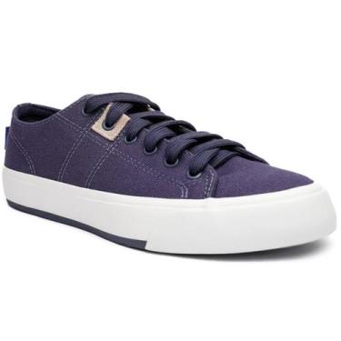 Imagem de Tênis Rainha Border Masculino - Marinho e Branco, 39