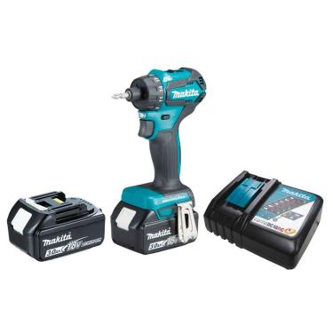 Imagem de Parafusadeira Furadeira Sem Fio 18V Torque 40N.m Com 2 Baterias Carregador Maleta DDF083RFJ Makita