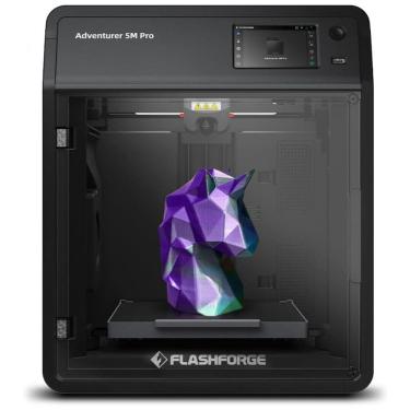 Imagem de Impressora 3D FLASHFORGE AD5M Pro - Alta Velocidade de 600mm/s e Precisão, Calibração Totalmente Automática com Bocal de 0,4-0,6mm