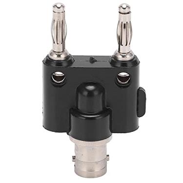 Imagem de Plugue Banana Osciloscópio, Adaptador de Conector de Plugue Banana, Materiais Abs de Cobre de Adequados para Acessórios de Teste de Osciloscópio