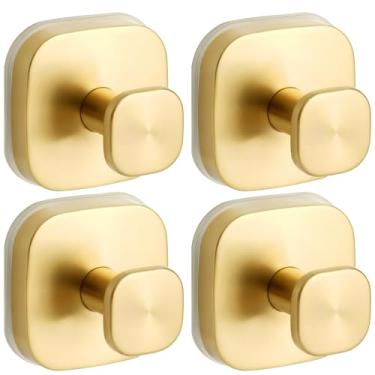 Imagem de VOSEPO Ganchos de ventosa para chuveiro, ganchos de toalha sem perfuração para banheiros, cozinha, porta de vidro, espelho, azulejo, ganchos de sucção de chuveiro para pendurar toalhas, roupão, bucha