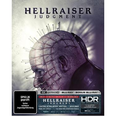 Imagem de Hellraiser Judgment | Steelbook Full Slip D (Ultra HD Blu-ray + Blu-ray + Bonus-Blu-ray)