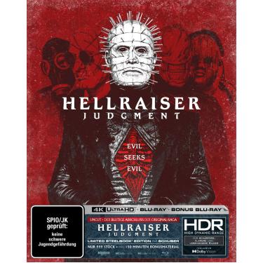Imagem de Hellraiser Judgment | Steelbook Full Slip B (Ultra HD Blu-ray + Blu-ray + Bonus-Blu-ray)