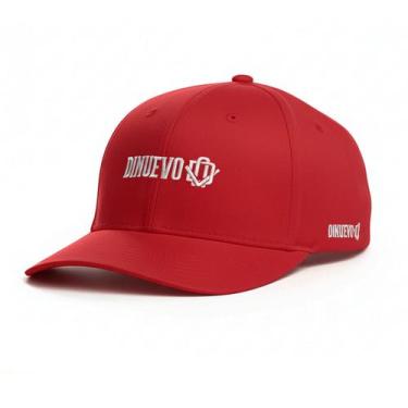 Imagem de Boné DiNuevo Logo Central Marrom Caramelo Bordado - Di Nuevo, Vermelho