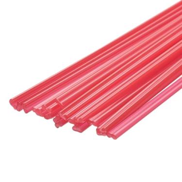 Imagem de 20 peças de hastes de solda de plástico de 20 cm tiras de solda PP para para-choques de carro, reparo de caiaque, soldador de plástico, vermelho