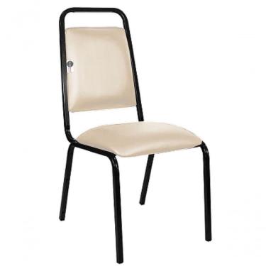 Imagem de Cadeira Empilhável Para Hotelaria Linha Hotel Fremont Bege