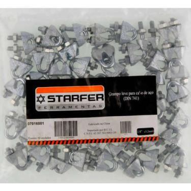 Imagem de Grampo Cabo de Aço Leve Starfer 16mm 5/8 10 Unid.