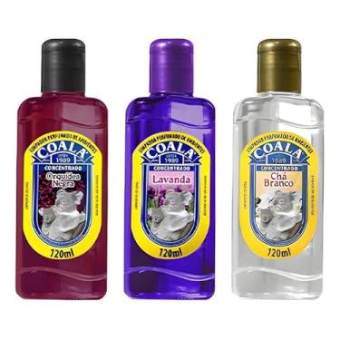 Imagem de Coala Combo Limpadores 120 ml Orquídea Negra, Lavanda, Chá Branco