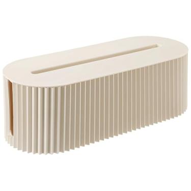 Imagem de Caixa de armazenamento de cabos de plástico, organizador de cabos de 33 cm com filtro de energia, resistente à água, à prova de poeira, ideal para uso no escritório e em casa