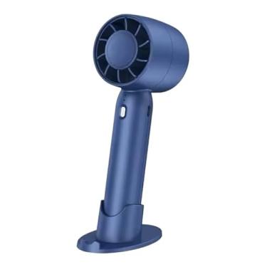 Imagem de Ventilador Pequeno Portátil, Dormitório Silencioso, Ventilador De Mão Escritório(AZUL)