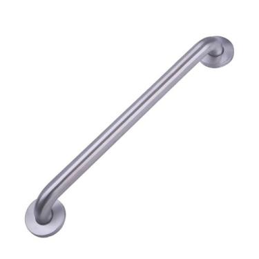 Imagem de Alça de Apoio Inox 304 Barra 60cm Acessibilidade Segurança Idoso Banhe