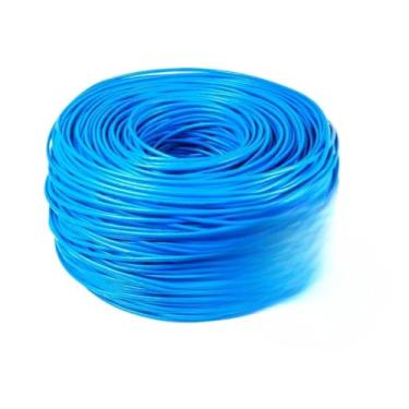 Imagem de Generic Cabo CFTV 4 Pares, 30/50/100 Metros, Ideal para Multicâmeras, Resistente a Interferências (Azul,50 Metros)