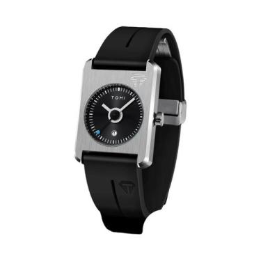 Imagem de Relógio De Pulso Masculino Com Mostrador Pequeno Quadrado, Moda, Fecho