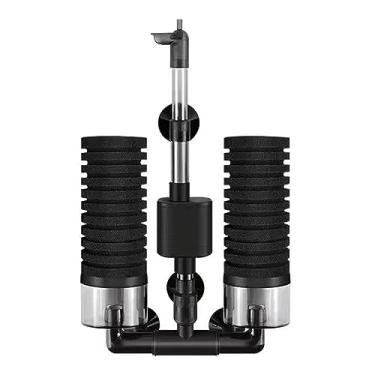 Imagem de Tanque de Peixes Pneumático Pequeno Aquário Sução Bioquímica Anti-Gás Lift para Grama