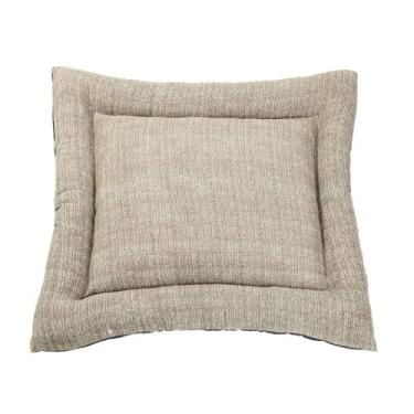 Imagem de Cama Pet Impermeável para Cães e Gatos, Colchonete Retangular Lavável com Zíper, 60x80cm, Enchimento em Flocos de Espuma, Aveã, Estampa Animal