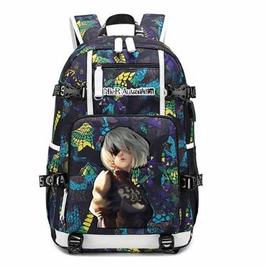 Imagem de Mochila Niers Automatas YorHas No 2 Types B Cartoon Kids