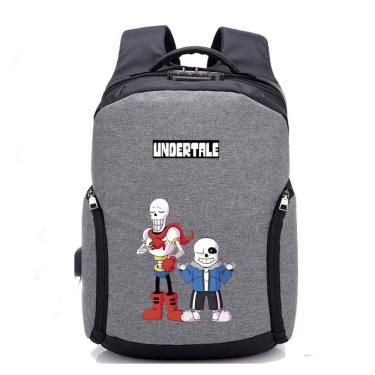 Imagem de Mochila escolar Undertale Anime School Children 30x13x45cm