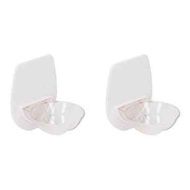 Imagem de Alomejor Suporte de Vidro de Vinho, Suporte de Vinho Transparente, Montagem de Ventosa Simples para Banheira, Chuveiro e Parede do Banheiro