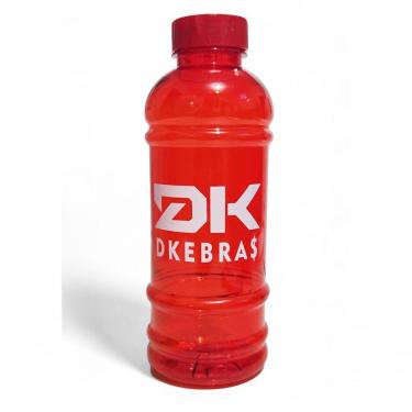 Imagem de Garrafa Galão De água 500ml Dk Dkebras Treino Fitness Rosca Vermelho