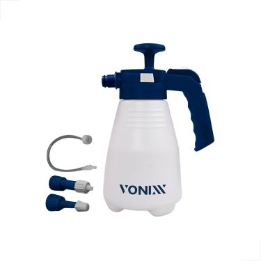 Imagem de Pulverizador de Compressão Manual 2L – Borrifador Profissional com Pressão Contínua para Detalhamento Automotivo, Limpeza e Aplicação de Produtos