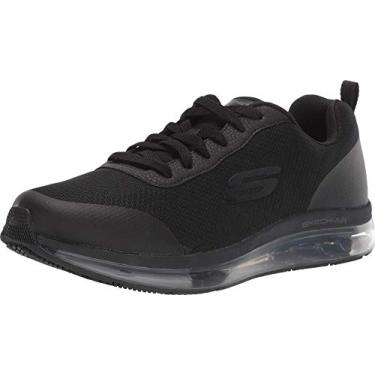 Imagem de Tênis masculino Skechers Work Relaxed Fit Skech-Air - Chamness SR, Preto, 10