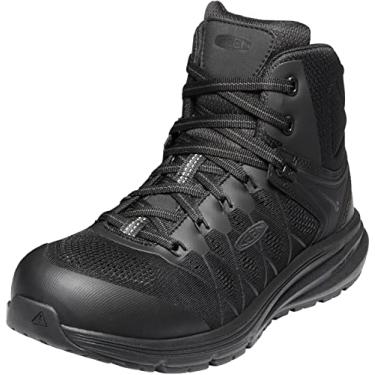Imagem de KEEN Utility T nis de trabalho masculino Vista Energy Mid Composite Toe, Preto/Corvo, 13 Wide