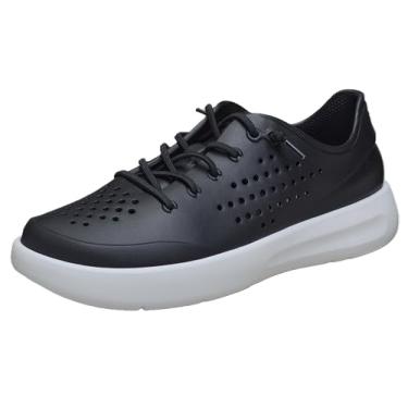 Imagem de Crocs Tênis masculino Inmotion Pacer, tênis de caminhada masculino com conforto LiteRide, Preto/Atmosfera, 39