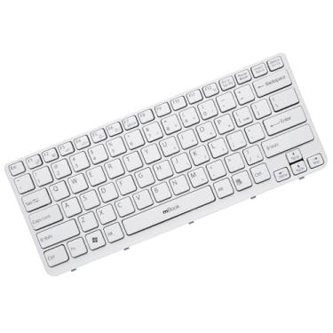 Imagem de Teclado mBook para Sony Vaio Sve141j11w Branco Layout Us