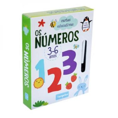 Imagem de Cartas educativas - Os números - Escreva e apague - PE DA LETRA, 3