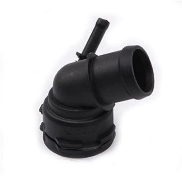 Imagem de Sprwinautummer Conector de refrigeração do radiador superior 5Q0122291BE 1.2/1.4T Substituição para Audi A1 A3 S3 Q2 Q3 VW Golf Passat Polo Touran Tiguan Roc Variant 4Motion Santana Skoda Octavia