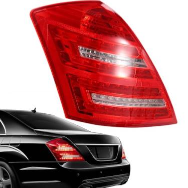 Imagem de ZXMT Conjunto de lâmpada traseira externa compatível com Mercedes Benz S600 S550 S63AMG S65AMG 2010 2011 2012 2013, Classe S (lado esquerdo do motorista)