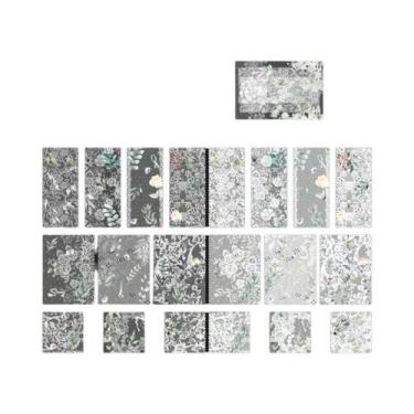 Imagem de Papel Decorativo Vintage De Renda 20 Peças Para Planner Scrapbooking J