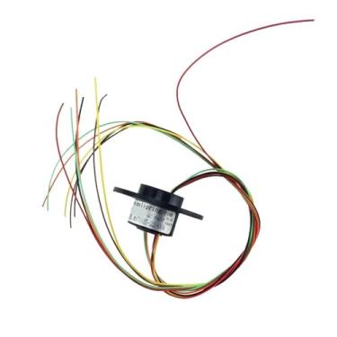 Imagem de 1 peça 5 mm Orifício 2/4/6/12 Canais 2A Eixo Oco 22 mm Anel Deslizante Rotação Anéis Conector para Gimbal de Câmera/Anéis de Roda Gigante (12 Canais)