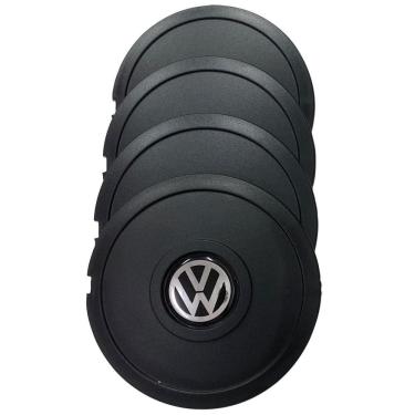 Imagem de Calotas Miollo Vw Voyage Aro 14 2009/2012 Tradicional Preto