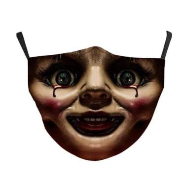 Imagem de Máscara facial Nightmare Chucky Anime Fashion Cotton com filtro - yiwe